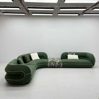 Canapé en tissu créatif populaire, design moderne haut de gamme, mobilier de salon, canapé de luxe moelleux, canapés pour hôtel, villa et maison