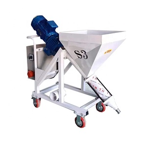 Mesin giling cat batu asli portabel, mesin penyemprot cat batu asli, mesin plester semprot gipsum untuk dinding - Product Image 6