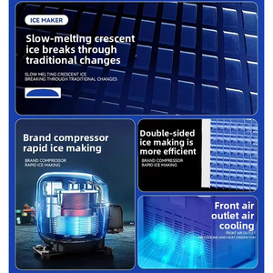 Machine <span class=keywords><strong>à</strong></span> glaçons commerciale automatique économique <span class=keywords><strong>à</strong></span> économie d'énergie 100 kg/24h pour glaçons en <span class=keywords><strong>pellets</strong></span> - Product Image 6