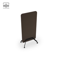 Diviseur de bureau cloison acoustique panneaux séparateurs de pièce de bureau mobiles debout portables