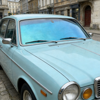 Película de Tinte para Ventanas Camaleón, Color Azul, Protección para Ventanas de Automóviles, Aislamiento Térmico, a Prueba de Explosiones