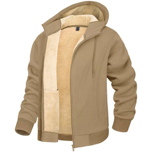 Produttore maglione <span class=keywords><strong>con</strong></span> cappuccio sportivo invernale in pile giacca a vento felpe <span class=keywords><strong>con</strong></span> cappuccio da uomo felpe <span class=keywords><strong>con</strong></span> <span class=keywords><strong>cerniera</strong></span> integrale - Product Image 4