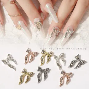 2020 Nail Art fornisce pietre gioiello in lega di metallo 3d strass di cristallo decorazione per unghie fai da te