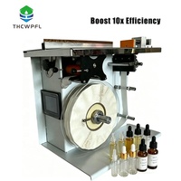 Machine d'étiquetage semi-automatique à angle droit pour boîtes de mouchoirs, bouteilles, cartouches – Équipement d'étiquetage d'autocollants
