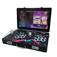 Console de jeu d'arcade portable à grand écran de 21 pouces pour deux joueurs, version améliorée, modèle domestique, nouveau modèle