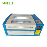 Machine de gravure et de découpe laser CO2 40W-60W, système de contrôle Ruida, refroidissement par eau, prend en charge Dst/Dxf, acrylique, bois, contreplaqué, MDF, cuir