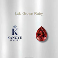 En stock : Rubis ovales de laboratoire, pierres précieuses en vrac de haute qualité, multi-tailles, effet de jeu de couleurs, certifiés par un tiers, pour la fabrication de bijoux