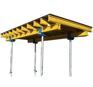 Einfache Struktur Stahl wand-und Tischs chalung Paneel system Fundaments chalung für mehrstufiges Fabrik gebäude