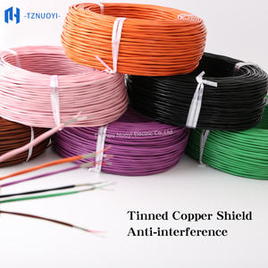 Câble de compensation industriel de précision à <span class=keywords><strong>isolation</strong></span> PTFE multibrins de type E 2*24AWG pour la mesure de température - Product Image 6