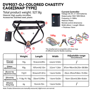 Cage de chasteté électrique FAAK pour homme avec verrouillage CB, ceinture de chasteté, cage à pénis, jouet sexuel pour adultes, fabrication OEM - Product Image 3