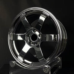 ล้อโครเมียมแบบล้อเฟืองลึก5X114.3 5X120ใหม่มีล้อโครเมียมสามล้อ <span class=keywords><strong>TE</strong></span> <span class=keywords><strong>37</strong></span> 19 <span class=keywords><strong>20</strong></span>นิ้วสำหรับ350Z 370Z Supra Civic เป็น BMW F30 G20 F32 M4 M3 G22 - Product Image 5