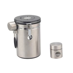 Airtight Stainless Steel Kitchen Food Storage Container with Lids <b>and</b> Jar, Coffee <b>Sugar</b> <b>Canister</b> - Product Image 4