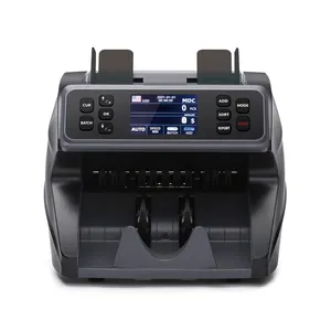professional money counting machine euro value mix banknote sorting currency bill sorter counter detector machine