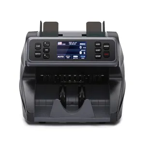 Professional Money Counting Machine Euro Value Mix Banknote Sorting Currency Bill Sorter Counter Detector Machine