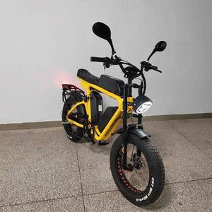 จักรยานไฟฟ้า 1000W ระบบไฮดรอลิกแบบเต็มระบบ แบตเตอรี่ 52V66Ah ยางใหญ่ ระยะทางไกล โครงจักรยานแบบพิเศษ - Product Image 6