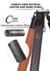 Chuyên nghiệp sợi carbon cơ sở <span class=keywords><strong>tripod</strong></span> cho ngoài trời phiêu lưu bền máy ảnh <span class=keywords><strong>Tripod</strong></span> - Product Image 2