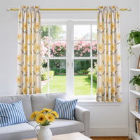 Tringle à Rideaux Longue en Fer Doré Luxe, Effet Marbre Givré, Robuste et Réglable, avec Supports
