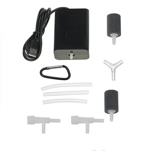 5W <span class=keywords><strong>Solar</strong></span> Oxigênio Aerador Bomba com Tomadas Duplas para Pesca Aquarium Bateria Recarregável Painel <span class=keywords><strong>Solar</strong></span> Carregador - Product Image 3