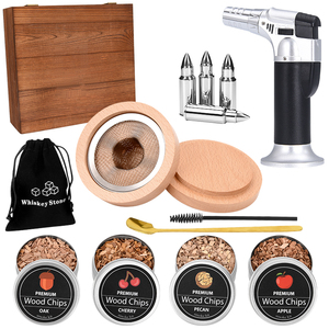Kit de fumage pour whisky EHUNT Collector's Edition |   Finition en cuivre artisanale |   Cadeaux d'entreprise personnalisés ultra-premium - Product Image 5