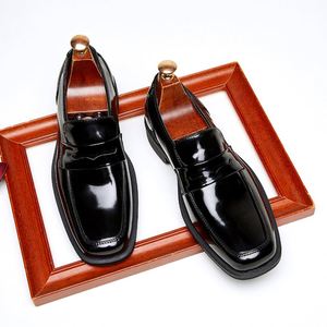 Top Luxury Designer Wholesale Factory Price Good Quality Handmade Italian Style Oxfords Formal Cow Leather Shoes Hot Sale - Product Image 3