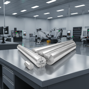 Suministro Directo de Fábrica, Billetes de Aluminio AA6063 Estándar ASTM No Secundarios OEM, Diámetro de 6 Pulgadas, para Extrusión de Metal - Product Image 6