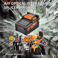 SingalFire Optic Fiber Six Motors Optical Fiber fusion Splicer AI-9 8 Seconds Splicing 15 Seconds Fast Heating