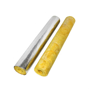 Tuyau de <span class=keywords><strong>laine</strong></span> de fibre de <span class=keywords><strong>verre</strong></span> fabriqué en Chine/isolation de tube pour l'application de toit - Product Image 1