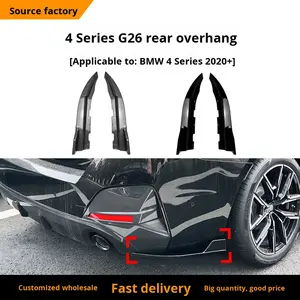 Pour BMW G26 2020 + coin arrière couteau à Air becquet ABS autocollant de voiture pièces de Modification extérieure pour BMW série 4 carrosserie de <span class=keywords><strong>moto</strong></span> - Product Image 5