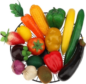 Modèles réalistes de légumes artificiels en mousse pour la décoration de la maison, de la cuisine, des hôtels, des restaurants et des supermarchés - Product Image 2