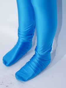 Combinaison Métallique Scintillante à Manches Longues pour Filles, Col Rond, pour Danse, Gymnastique, Spectacles, Enfants, Personnalisable - Product Image 5