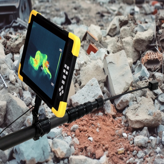 Thermal Imaging Talk-Back Camera Rescuing Security System with 4K 10.1inch Monitor