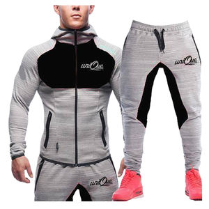 Nouvel Arrivage Survêtement Homme Personnalisé Hiver Streetwear Sportswear Doublé Imprimé Coupe Droite Fabriqué au Pakistan Vente en Gros - Product Image 1
