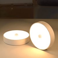 Lampes LED magnétiques sans fil rechargeables par USB moins chères, avec détecteur de mouvement, lampe de nuit, lumière murale activée par le mouvement