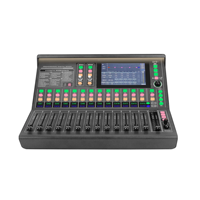 Console de mixage numérique professionnelle MX16 à 16 entrées avec 6 sorties AUX, interface audio USB et écran capacitif de 7 pouces
