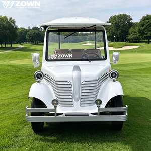 Voiture électrique rétro durable à batterie longue portée, avec sièges optionnels, idéale pour les visites de parcs, les cérémonies de mariage et les défilés - Product Image 1