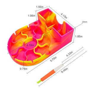 Estante de secado de silicona suave para vasos Stanley y biberones, soporte portátil de viaje para secar vasos - Product Image 2