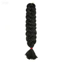 Prix d'usine, vente en gros, extensions de cheveux synthétiques tressées jumbo douces et volumineuses pour femmes, 82 pouces, 165g, à trame unique, très demandées