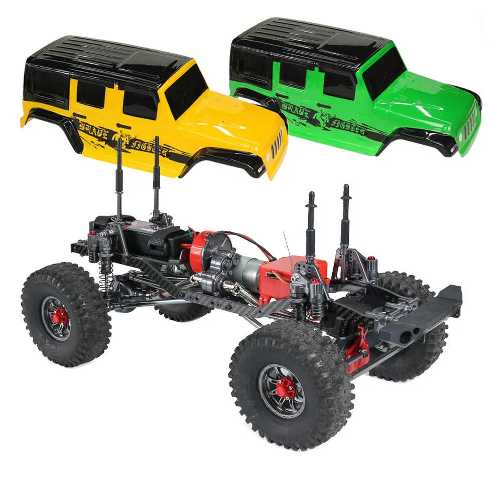 Metall gehäuse 1/10 40 km/h 4WD Offroad Buggy schnell bürstenlos High Speed 4WD RTR großes RC Auto