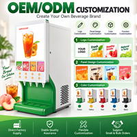 Distributeur de jus commercial automatique multi-saveurs, machine à boissons fraîches pour café et hôtel