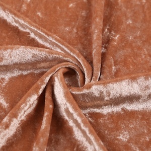 Mềm thời trang tùy chỉnh ăn mặc dệt may Spandex Băng KS nhung vải ăn mặc tecido veludo Velour sáng bóng vải cuộn - Product Image 4