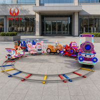 Train électrique amovible pour enfants, équipement d'amusement à 5 places pour centre commercial, place publique, divertissement familial en plein air