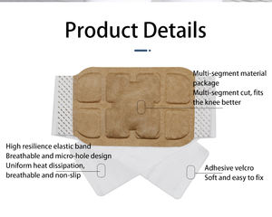 腰痛ホットマッサージパッチ<span class=keywords><strong>2025</strong></span>鎮痛パッチホット圧縮腰椎パッチ - Product Image 2