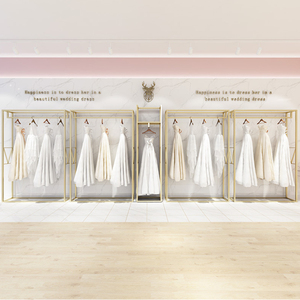 ชั้นวา<span class=keywords><strong>ง</strong></span>โชว์ชุดราตรีและชุ<span class=keywords><strong>ด</strong></span><span class=keywords><strong>ง</strong></span>านแต่ง<span class=keywords><strong>ง</strong></span>านสำหรับร้านถ่ายภาพสตู<span class=keywords><strong>ด</strong></span>ิโอ ชั้นวา<span class=keywords><strong>ง</strong></span>โชว์ชุดเดรสแบบแขวน <span class=keywords><strong>ด</strong></span>ีไซน์หรูหรา - Product Image 3