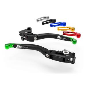 Palancas de freno y embrague ajustables EVO para Kawasaki (L16) - Product Image 1