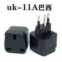 Adaptateur de prise UK vers IEC320 C14 10A250V Angleterre vers PDU Iec320 Adaptateur de prise de courant électrique mâle