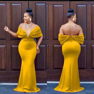 <span class=keywords><strong>2026</strong></span> Off Shoulder Vrouwen Sexy Feest Zeemeermin Jurk <span class=keywords><strong>Batwing</strong></span> Mouw Dames Lange Jurken Vrouwen Avondjurken Elegant - Product Image 2