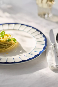 ชุดอาหารเซรามิกสีน้ำเงิน<span class=keywords><strong>ขาว</strong></span>ลายทางสุดหรู ทันสมัย ปลอดภัยสำหรับเครื่องล้างจาน - ชุดถ้วย ชาม และจาน สำหรับงานแต่งงาน - Product Image 5