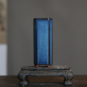 Mini-pot de fleurs en céramique Yixing, pot à bonsaï miniature en poterie rustique, pot de fleurs pour plantes succulentes, offre spéciale en gros - Product Image 1