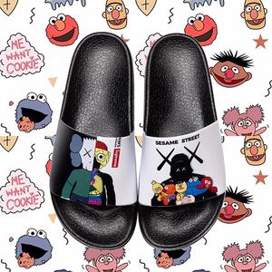 Sandales avec logo personnalisé femmes et hommes, chaussures de diapositives en PVC, sandales OEM, vente en gros, 2020 - Product Image 4