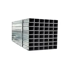 Factory Galvanized steel tube 888 suppliers hollow section galvanized carbon steel square pipe for greenhouses